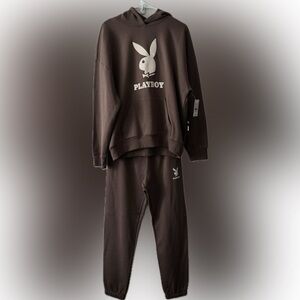 Playboy By PacSun Oversized Hoodie and Sweatpants